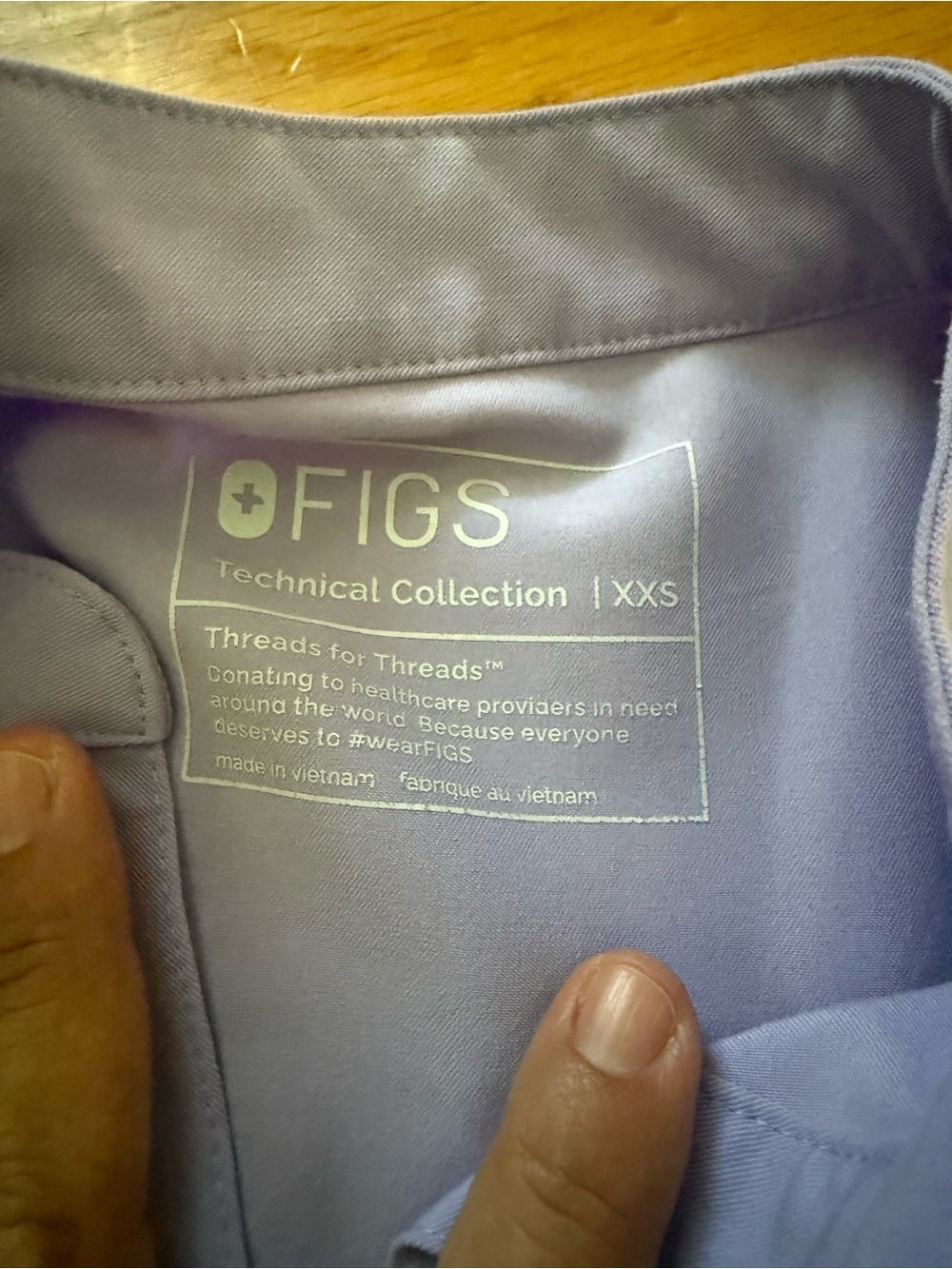 FIGS SCRUB SET Lavender Haze Rafaela top/Zamora Joggers Set - Picture 5 of 9